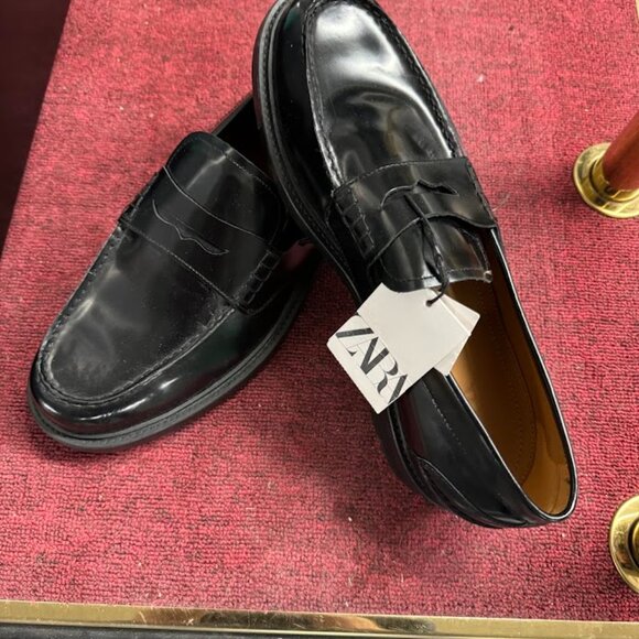 ZARA MESN DRESS SHOES BLACK - BRAND NEW!!! - Picture 2 of 2
